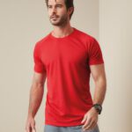 Camiseta Active 140 raglan hombre