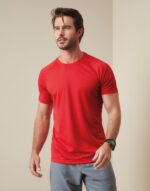 Camiseta Active 140 raglan hombre