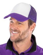 Gorra acolchada con ½ malla - Imagen 4