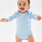 Body manga larga bebé