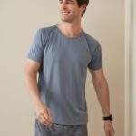 Camiseta Active 140 manga raglan hombre