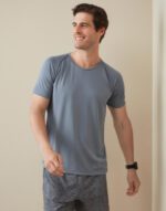 Camiseta Active 140 manga raglan hombre