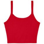 Camiseta tirantes canalé mujer Micro Rib Spaghetti