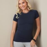 Camiseta Deportiva Sin Costuras para Mujer