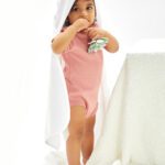 Manta con capucha bebé