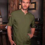 Chaqueta de chef de manga corta Green Generation