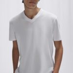 Camiseta con Cuello en V #E150