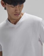 Camiseta con Cuello en V #E150 - Imagen 3