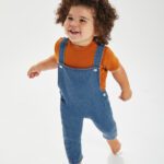 Peto orgánico Denim Rocks bebé