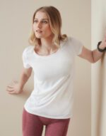 Camiseta tacto algodón mujer