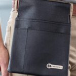 Bandolera camarero con tirador de cinturón