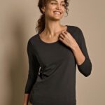 Camiseta ajustada manga 3/4 mujer