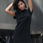 Ladies Turtle Extended Shoulder Dress