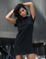 Ladies Turtle Extended Shoulder Dress