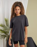 Ladies Oversizedd Acid Wash