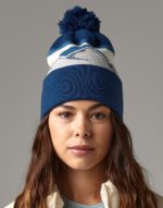 Gorro con pompón picos montañosos - Image 3