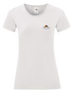 Camiseta Vintage mujer logo pequeño impreso - Imagen 2
