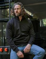 Sudadera media cremallera