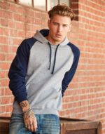 NuBlend Colour Block Raglan con capucha Sudadera