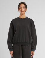 Sudadera de Cuello Redondo Vintage Heavy de Mujer - Image 5