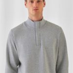 Sudadera cremallera 1/4 ID.004 Cotton Rich