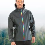 Chaqueta impermeable Prism PU y forro reciclado