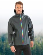 Chaqueta impermeable Prism PU y forro reciclado