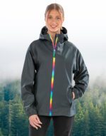 Chaqueta impermeable Prism PU y forro reciclado - Imagen 2