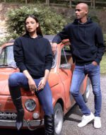 Sudadera Piqué con Capucha y Bolsillos - Image 3