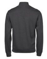 Sudadera acanalada media cremallera Interlock - Image 4