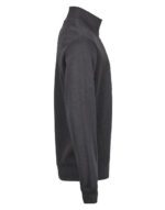 Sudadera acanalada media cremallera Interlock - Image 5