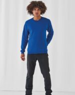 Sweatshirt Round Neck Unisex ID.202 50/50 - Image 2