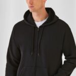 Sudadera con capucha y cremallera ID.205 50/50