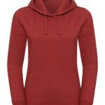 Sudadera Authentic Melange con capucha mujer
