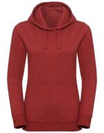 Sudadera Authentic Melange con capucha mujer