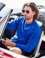 Sudadera manga raglán ligera