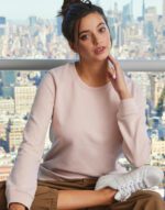 Sudadera cuello redondo Inspire French Terry mujer