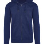 Sudadera capucha cremallera sin etiquetas Unisex