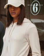 Sudadera con capucha y cremallera mujer