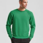 Sudadera manga raglán