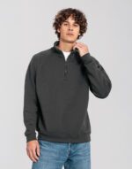 Sudadera Iconic Premium con cremallera en cuello - Image 2