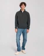 Sudadera Iconic Premium con cremallera en cuello - Image 3