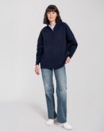 Sudadera Iconic Premium con cremallera en cuello - Image 8