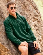 Sudadera con cremallera corta