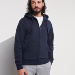 Sudadera Authentic con capucha y cremallera hombre