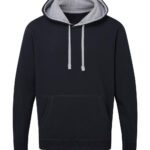 Sudadera capucha en contraste