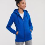 Sudadera Authentic capucha y cremallera mujer