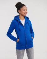 Sudadera Authentic capucha y cremallera mujer