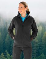 Chaqueta micropolar reciclada y con capucha - Imagen 2