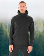 Chaqueta micropolar reciclada y con capucha - Imagen 3